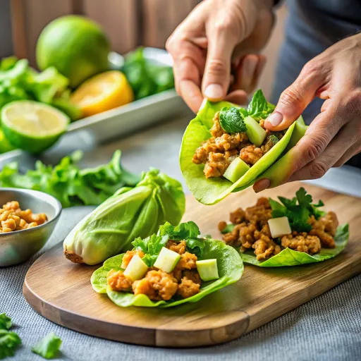 Tacos Verdes de Tempeh y Aguacate